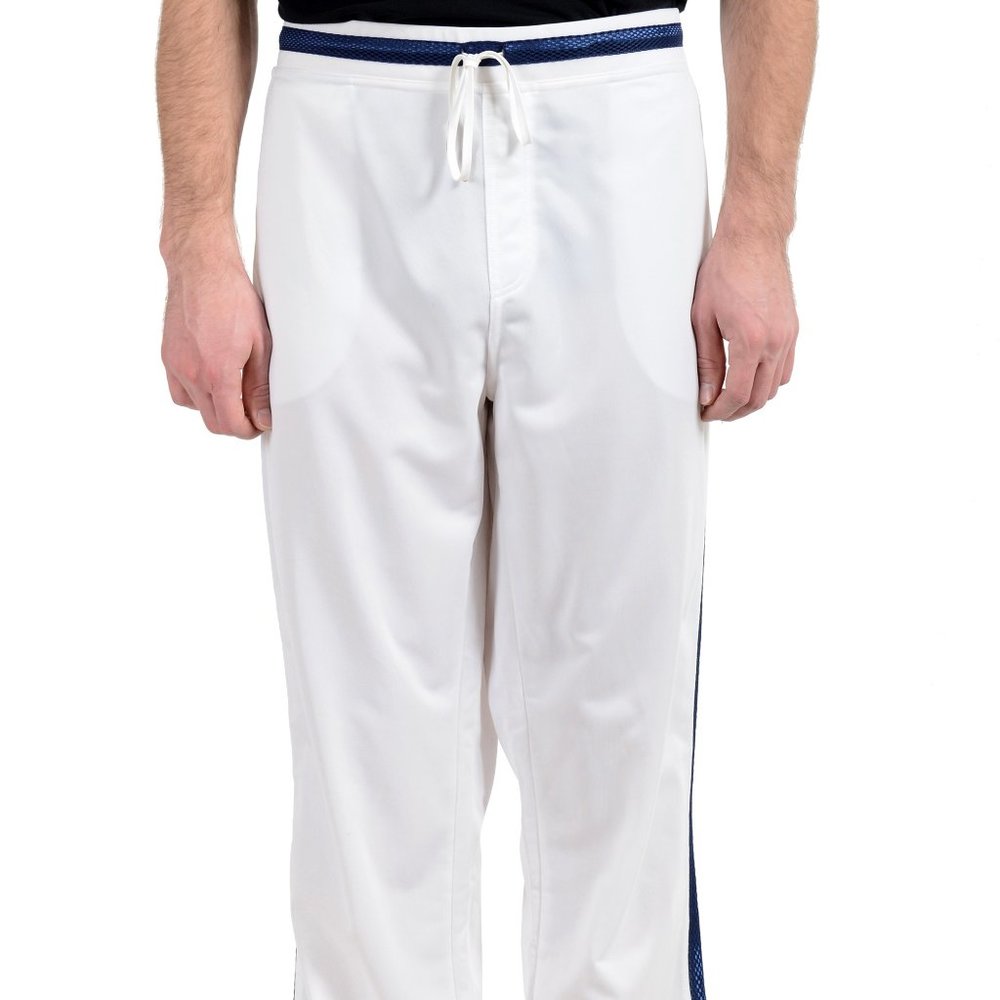 Roberto Cavalli Gym Men's Fleece Track Sweat Pants